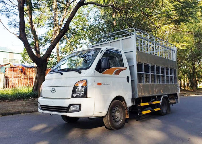Hyundai Porter H150 thùng chở gia súc