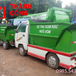 xe môi trường chở rác Thaco Tower 750A
