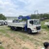Xe tải Hino FL8JT7A - 3 chân gắn cẩu Tadano 5 tấn 3 đốt