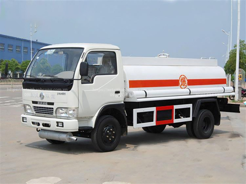 Xe chở xăng dầu Dongfeng 6 khối